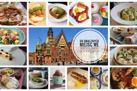 Wrocławskie smaki: pizza, pierogi, ramen i desery. Odkryj 68 miejsc z pysznym jedzeniem we Wrocławiu.